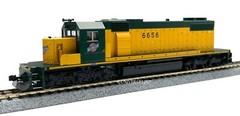 HO Kato 37-6522 EMD SD38-2 Chicago & North Western #6656 Diesel Engine Loco NIB