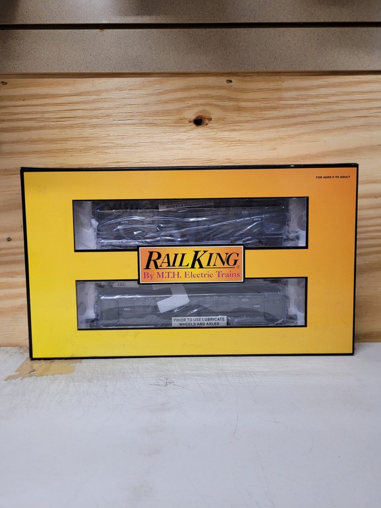 Railking by MTH 30-2757-3 Metropolitan 2-Car Subway Add-On Non-Powered Set