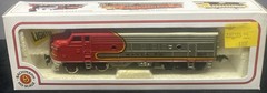 BACHMANN HO SCALE Lighted SANTA FE F7-A DIESEL LOCOMOTIVE #307 NOS in Box