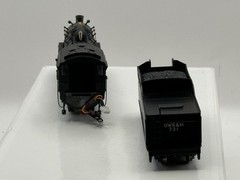 Spectrum HO Baldwin 2-8-0 Black Steam Locomotive Master Railroader Series