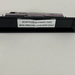 Amtrak 530 EMD FP45 N Scale Diecast Locomotive Model Silver/Black/Red/Blue