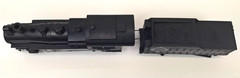 American Flyer Model Train Engine 21165 Locomotive with Tender S Gauge Untested