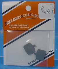 O SCALE PLASTIC PRECISION SCALE 5678 DIESEL LOCOMOTIVE BRIDGE/CROSSOVER PLATES