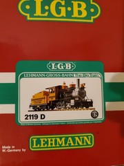 LGB 2119D Lake George and Boulder Steam Locomotive