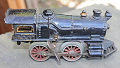 American Flyer #13 Prewar Windup Black Locomotive b2