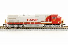 KATO N-Scale #176-3511 GE C44-9W BNSF Warbonnet #725 Made in Japan N-Gauge