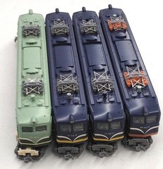 KATO NGauge 40th Anniversary of el Railroad Birth EF58 Test Paint Scheme 4-Car