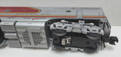 LIONEL O-GAUGE 6-24529 SANTA FE F3 AA DIESEL LOCOMOTIVE SET W/RS & TMCC IN OB’S