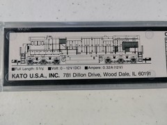 KATO 176-309 GE C30-7 Norfolk Southern #8031 N-Scale DC