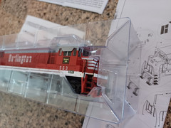 RIVAROSSI-HO-DIESEL LOCO-DCC SOUND-HR2616-C.B.& Q-#563-GE U28C