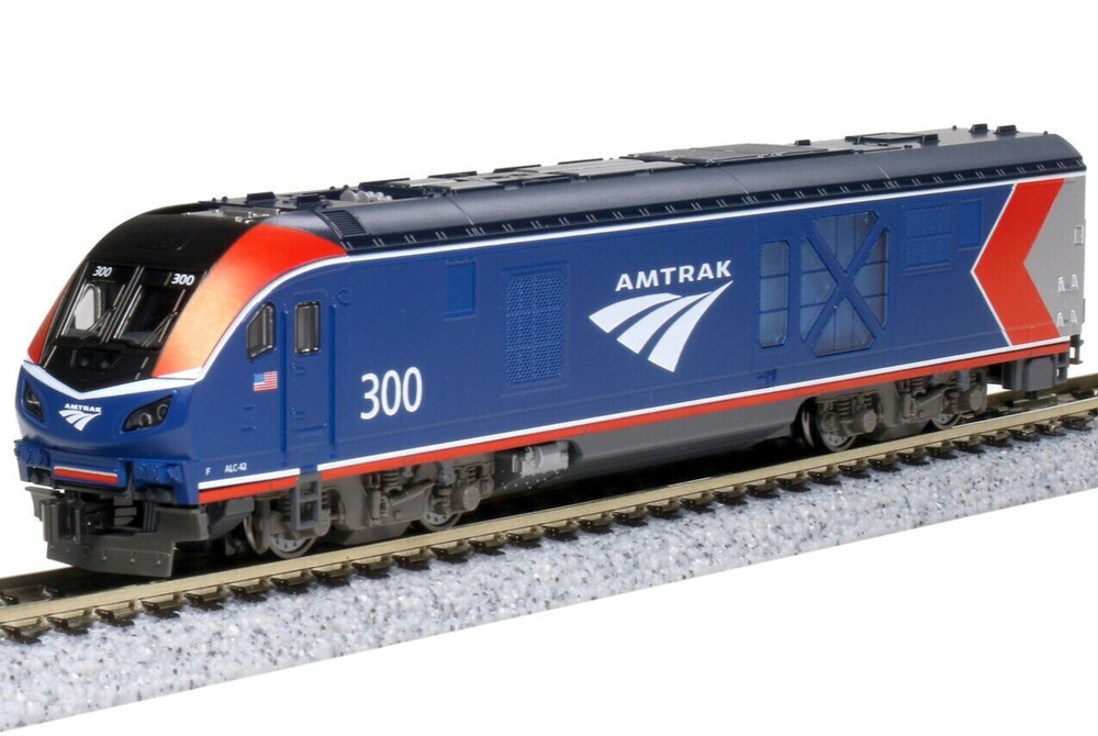 Kato N Scale ~ New 2025 ~ ALC-42 Charger Amtrak ~ Phase VI #300 ~ 176-6051