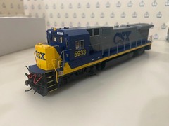 NIB HO Atlas Master 9007 CSX Transportation GE Dash 8-40B #5933