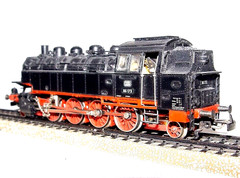 Marklin AC HO 1:87 German DB BR 86 173 Black Medium STEAM LOCOMOTIVE NMIB`76!