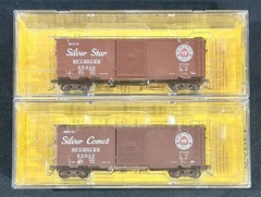 HO Scale Kade’s SAL 40’ PS-1 Boxcar Lot Of 2 NIB.
