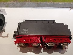 Kleinbahn D 52 2-10-0 Steam Locomotive Gauge H0.With Original Tender MyRef.(S85)