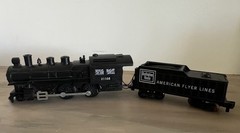 American Flyer S gauge 21160 Locomotive w/ Tender Untested