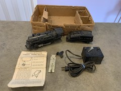 PW Lionel O GAUGE #1060 STEAM Locomotive 2-4-2 W/Tender And Transformer