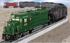 LIONEL TMCC PENNSYLVANIA COAL TRAIN SET 6-31749! PRR GP-30 DIE CAST HOPPERS