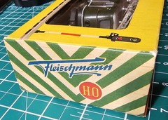 Fleischmann 1338 HO DB Class E 40 Electric Engine Deutsche Bundesbahn Box,Lights