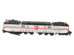 Lionel 6-18374 O Gauge Pennsylvania Silver GG-1 Electric Engine w/TMCC #4866