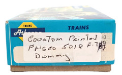 Athearn Custom Painted Frisco HO F7A #5009 Powered & 5018 Dummy NEW OTHER Tested