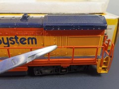 Bachman GE U36B Diesel Locomotive Chassis HO Scale Item 0626 Read