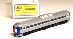 Z-track AZL Amtrak Budd Rail Diesel Car RDC #16 62213-3 Railbus Railcar, NEW