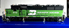 ATHEARN GENESIS HO SC PH II GP50 LOCOMOTIVE NO DCC BURLINGTON NORTHERN ATHG65824