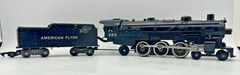 Gilbert American Flyer S Gauge #282 Pacific Loco/Tender Runs Nicely in Exc. Cond