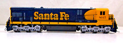 HO Atlas Santa Fe C30-7 diesel engine in original box (lot 529)