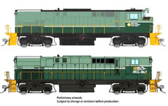 Rapido HO Scale ~ M420 British Columbia Railway #641 & #681 ~ DC Version ~ 33024