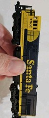 KATO N Scale 177-171 U30C Santa Fe AT&SF #7507 Diesel Locomotive