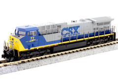 Kato N Scale ~ New 2024 ~ AC4400CW CSX #77 ~ DC Version ~ 176-7043