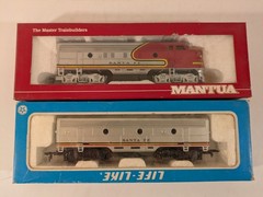 HO EMD F7A/F7B Set (Pwd + Dmy) Santa Fe DC NIB NOS # 413-001/NN