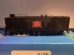 HO Scale Broadway Limited Rock Island 4-8-4 #5100 DCC/Sound TESTED CUSTOM PAINT