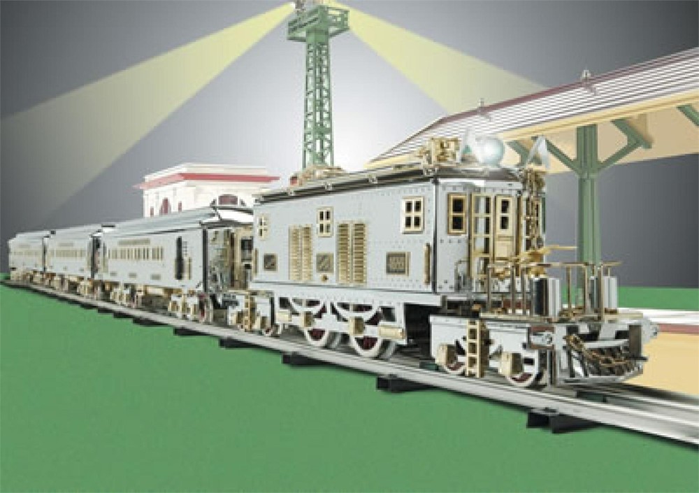 MTH Tinplate #10-1217-1 “MAYFLOWER” Std Gauge Locomotive + Passenger Set NIB