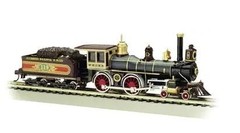 Bachmann 51002 HO Union Pacific 4-4-0 American w/ Coal Tender Load #119