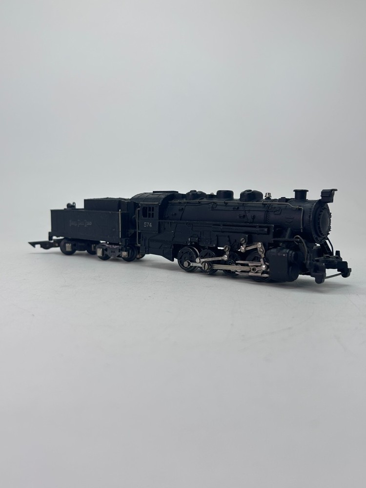 Vintage American Flyer 574 Nickel Plate 0-8-0 O Gauge Steam Loco Tender READ