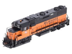 Athearn G40522 HO Scale Milwaukee Road GP38-2 Powered Diesel Locomotive #358 LN