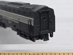 Con Cor? N Scale New York Central 1650 Shark Nose RF16 Diesel Loco Project Runs