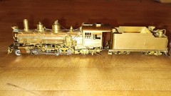 WMC Westside Model Company HOn3 Brass D&RGW Rio Grande Piston K-27 2-8-2 Nice!