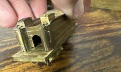 Westside Model Co. HOn3 Brass 2-8-0 Class C-16 D&RGW #278 w/Custom Tender DNR