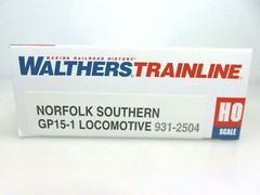 Walthers Trainline 931-2504 HO Scale EMD GP15-1 NS Norfolk Southern #1446 NIB