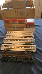 LIONEL 2360 TUSCAN FIVE-STRIPE GG1 & 4 CONGRESSIONAL CARS OB’S/SET BOX 2274W NEW