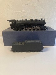 HO Scale Brass United PFM AT&SF Santa Fe Berkshire 2-8-4 w/original box runs