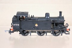KIT BUILT BR BLACK 0-6-0 JINTY CLASS 3F TANK LOCOMOTIVE 47316 nx