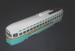O Scale Corgi St. Louis PCC Unpowered DC Transit Kenilworth #1540