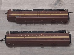 ⭐ PRECISION 347 HO SCALE PENNSYLVANIA PRR ALCO PA-1 PB-1 DIESEL SET DCC/SOUND ⭐
