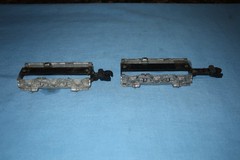 American Flyer Diesel Alco Front & Rear Side Frames w/Knuckle Couplers