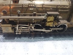 UNITED SCALE MODELS BRASS HO SANTA FE 2-8-0 NOT RUNNING